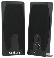 Акустика 2.0 VELTON VLT-SP205 (2x1W, USB)