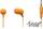 Наушники SmartBuy Color Trend Внутриканальные, 1.2м, оранжевые (SBE-1300)