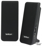 Акустика 2.0 VELTON VLT-SP232 (2x1W, 3.5 Jack, питание USB)"