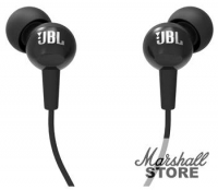Наушники с микрофоном JBL C100SI, черный (JBLC100SIUBLK)