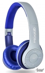 Наушники Bluetooth Microlab T970BT, серый/синий