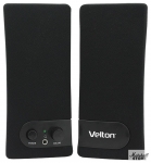 Акустика 2.0 VELTON VLT-SP216 (2x0.5W, 3.5 Jack, питание USB)"