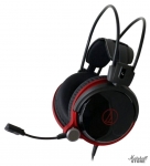 Гарнитура Audio-Technica ATH-AG1X, черный/красный