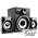 Акустика 2.1 CROWN CMBS-160, 2x4W+8W, BT, FM, CR, USB, ПДУ, черный