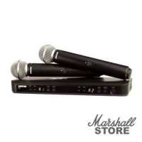 Микрофон SHURE BLX288E/SM58 M17, динамический, черный