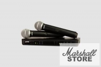 Микрофон SHURE BLX288E/PG58 M17, черный